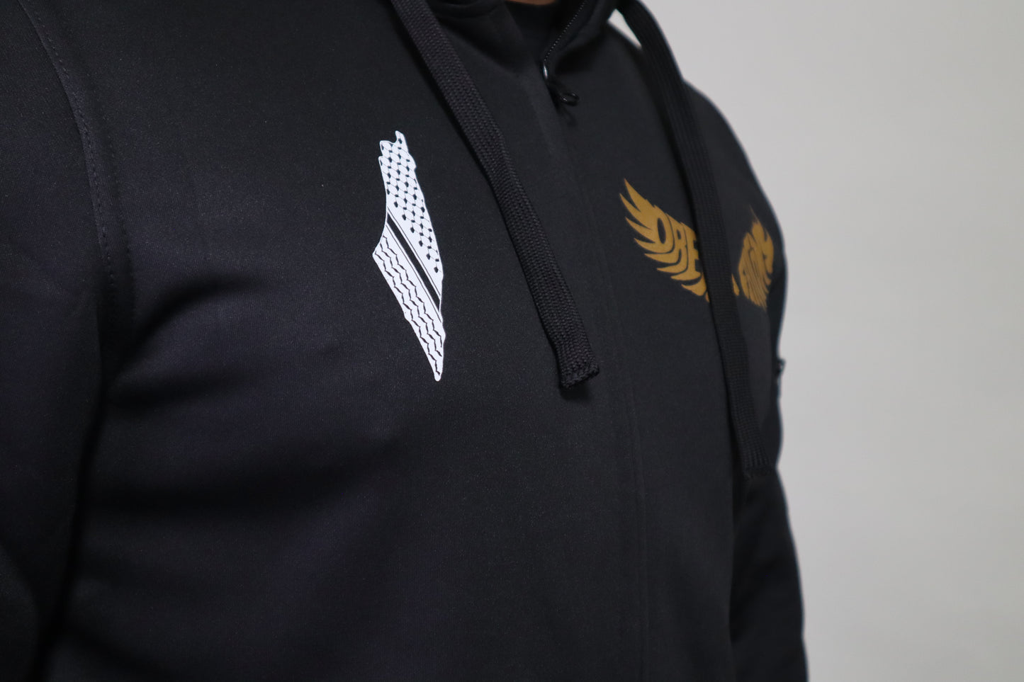 Zip Hoodie Palestine; Unisex