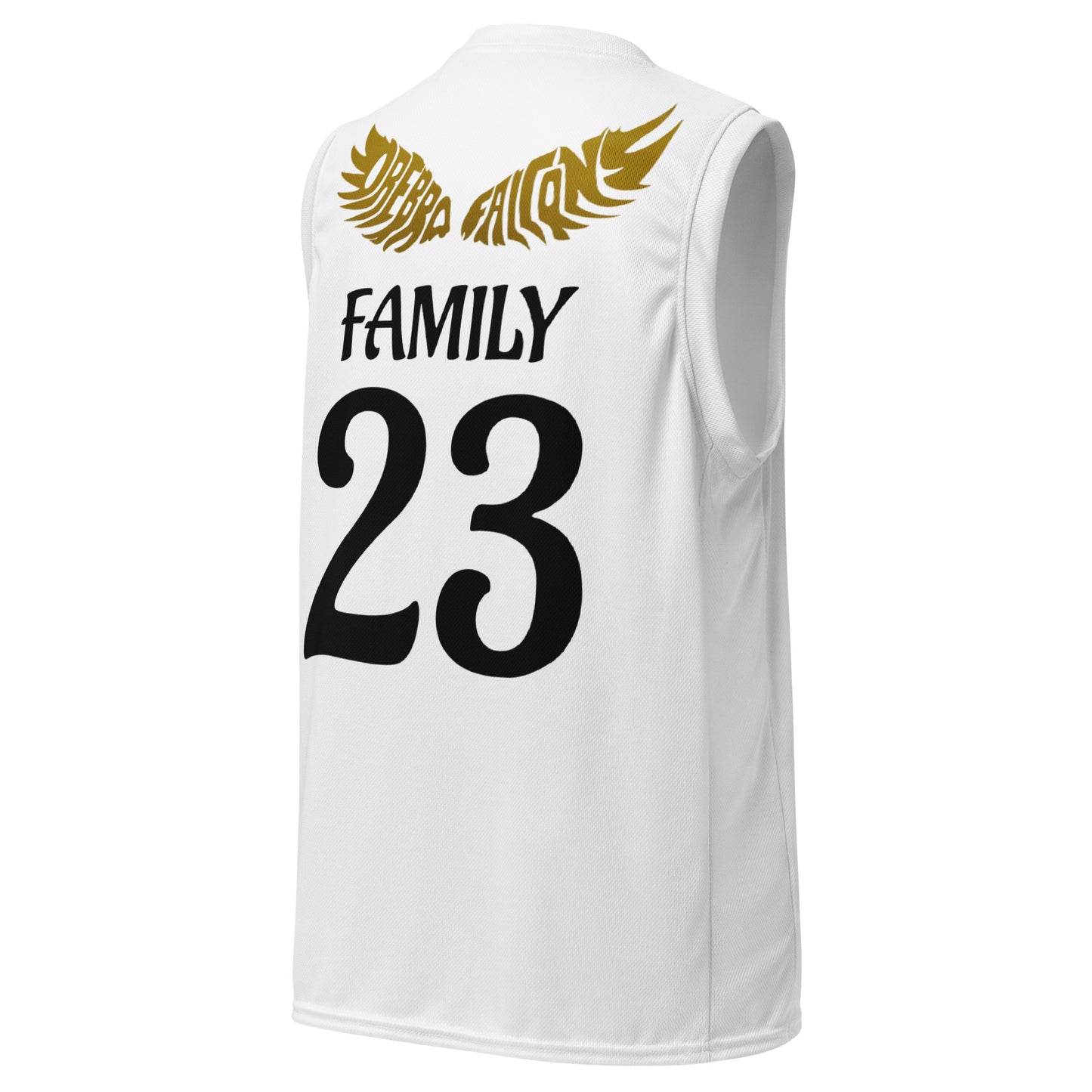 Recycled unisex basketball jersey