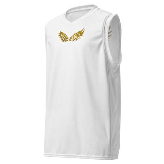 Recycled unisex basketball jersey